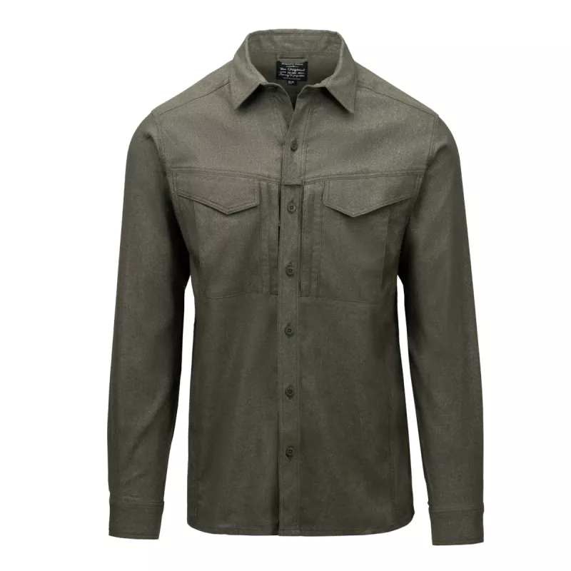 Helikon-Tex Defender Mk2 Pilgrim Shirt - Moss Green Denim