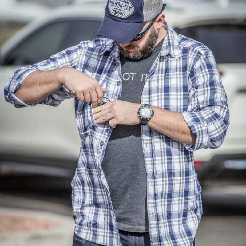 Helikon-Tex Trip Shirt - Red Plaid