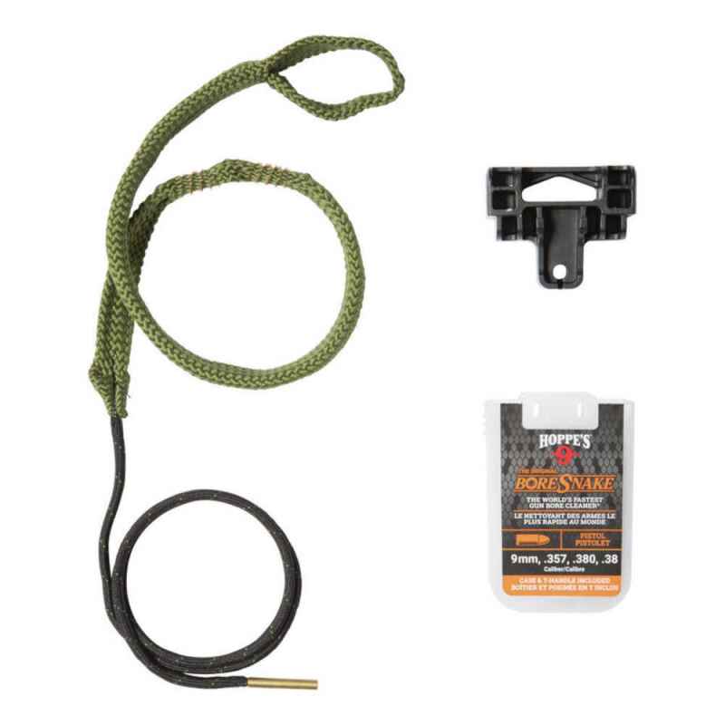 Hoppes Boresnake® DEN .357, .380, .38, 9mm Pistole Kurzwaffen-Laufreinigungsschnur