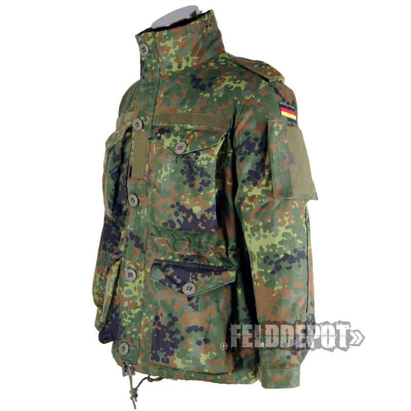 Leo Köhler Einsatzkampfjacke Leicht KSK-Smock Flecktarn