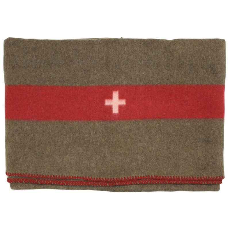 MFH Schweizer Armee-Wolldecke