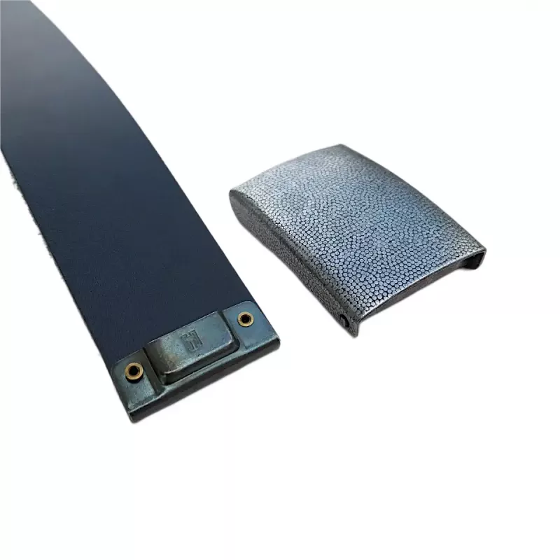 Mil-Tec BW Hosengürtel Leder Schwarz