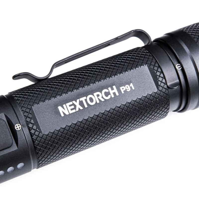 Nextorch P91 Doppelschalter Taschenlampe - 5000 Lumen