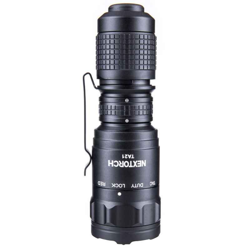 Nextorch TA21 Set Taktische Taschenlampe | Rot & Weisslicht