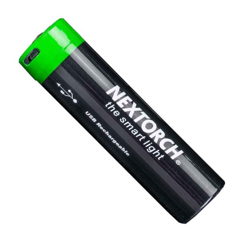 Nextorch Akku 18650 USB Lithium-ion (Li-Ion) 3,6 V, 3400 mAh
