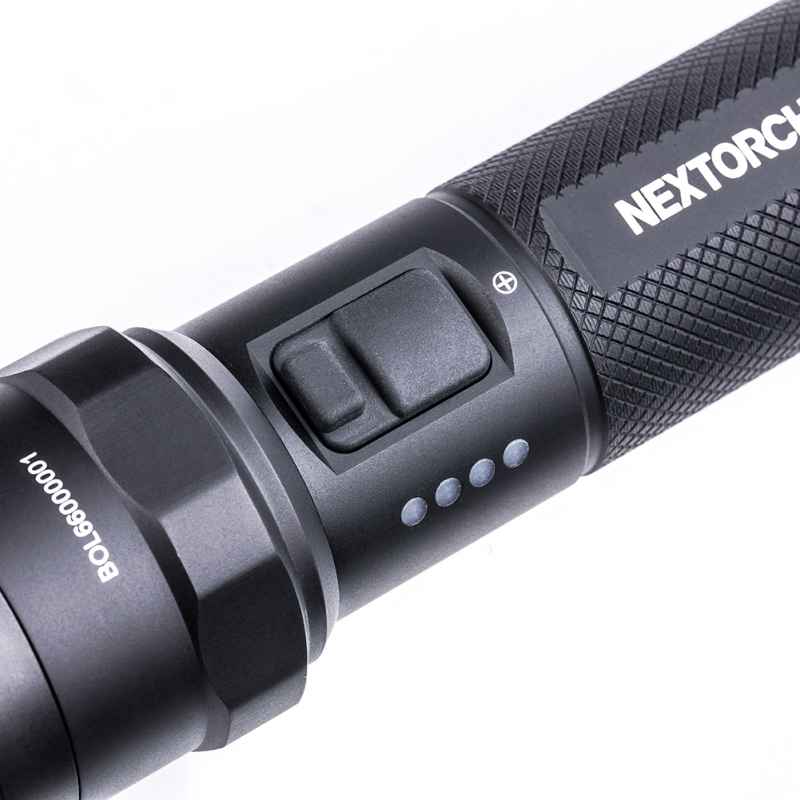 Nextorch P83 LED Flashlight 360° Warning Light Function + Emergency Glass Breaker