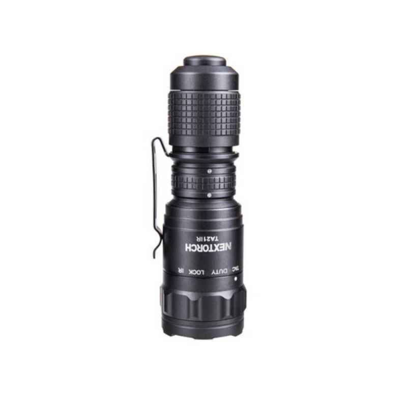 Nextorch TA21IR Tactical LED Flashlight, 1300 Lumen white, 900mW Infrared