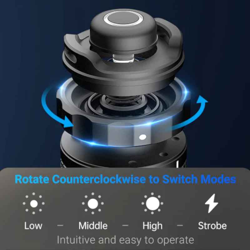 Nextorch TA30C MAX Tactical LED Taschenlampe 3000 Lumen 