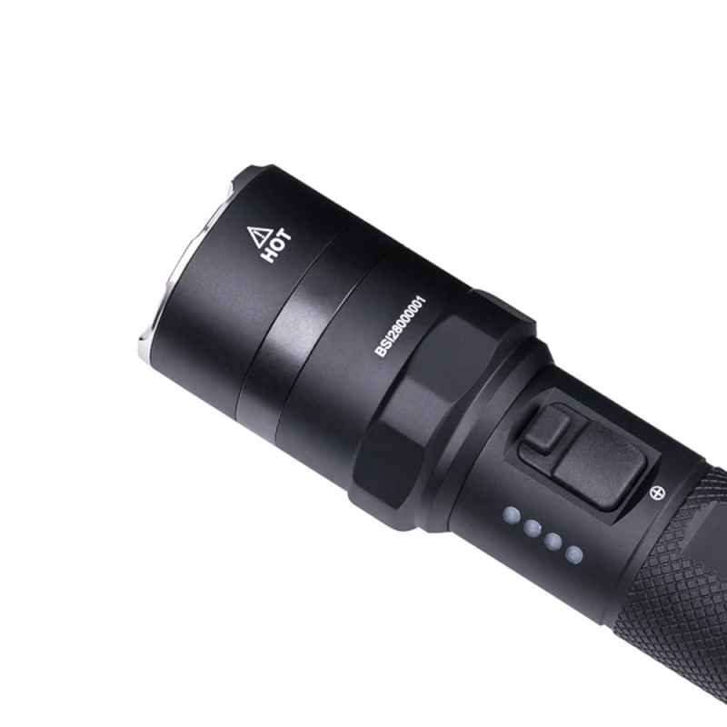Nextorch P84B 3700 Lumen LED Flashlight 360° Warning Light Function + Emergency Glass Breaker
