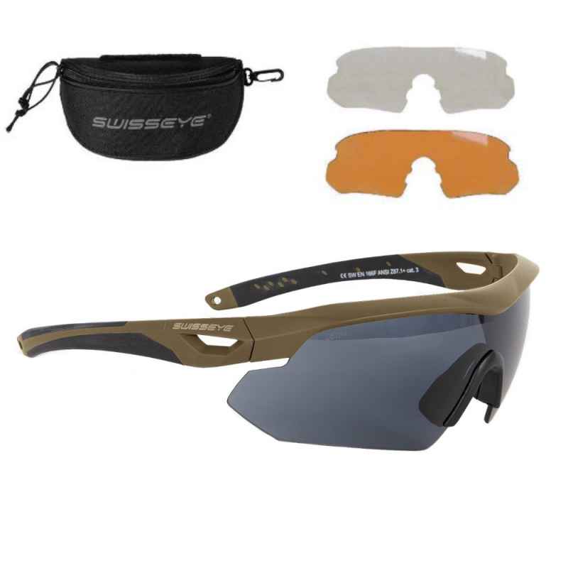 SwissEye - Nighthawk Coyote Tactical Sonnenbrille