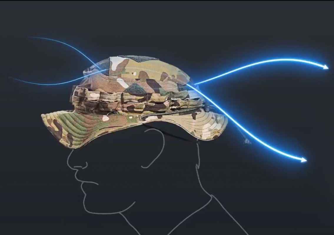 UF Pro Striker Gen. 2 Boonie Hat - Steingrau-Oliv