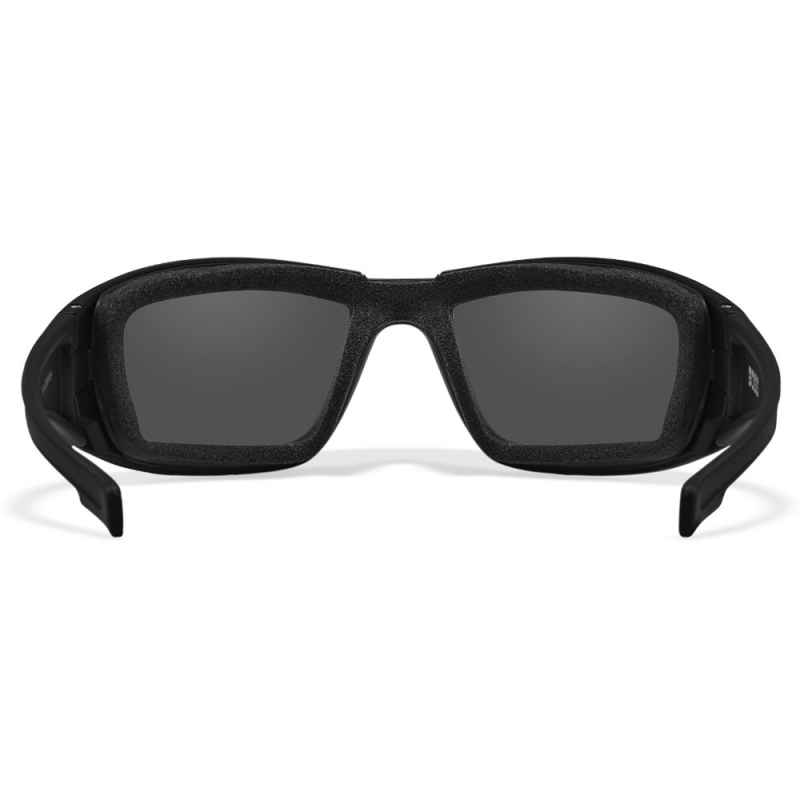 Wiley X - WX Boss Grey Silver Flash Matte Black Frame Sonnenbrille