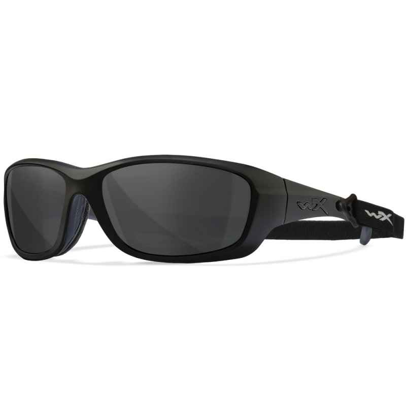 Wiley X - WX Gravity Smoke Grey Matte Black Frame Sunglasses