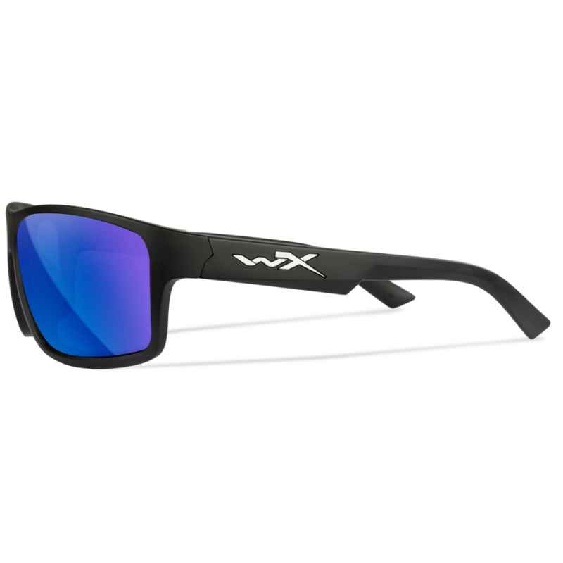 Wiley X - Peak Captivate Blue Mirror Matte Black Frame Sonnenbrille