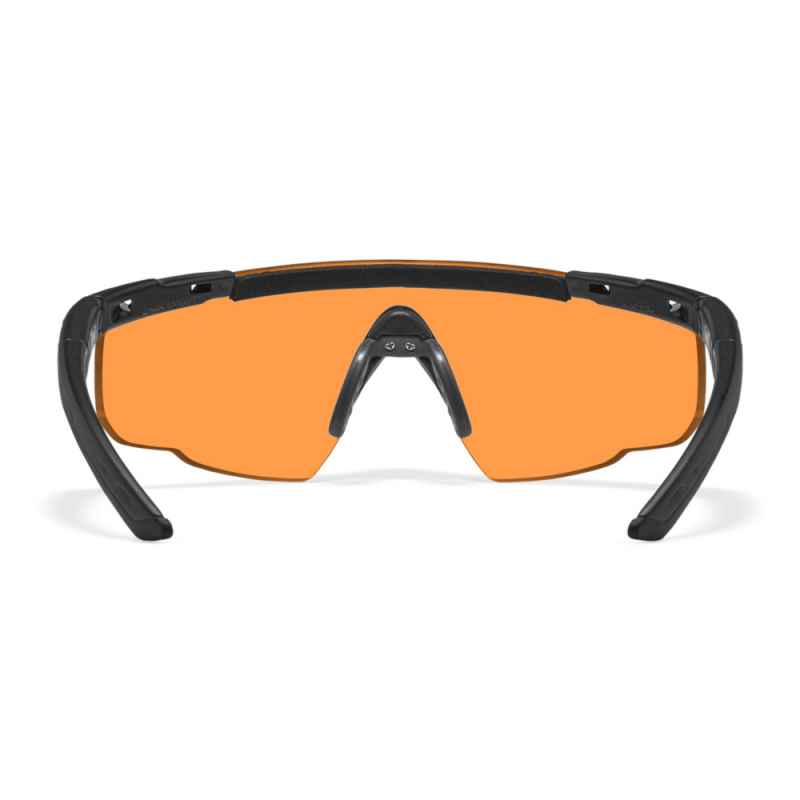 Wiley X - WX Saber Advanced Light Rust Matte Black Frame Safety Glasses