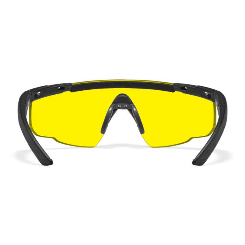 Wiley X - WX Saber Advanced Pale Yellow Matte Black Frame Schutzbrille