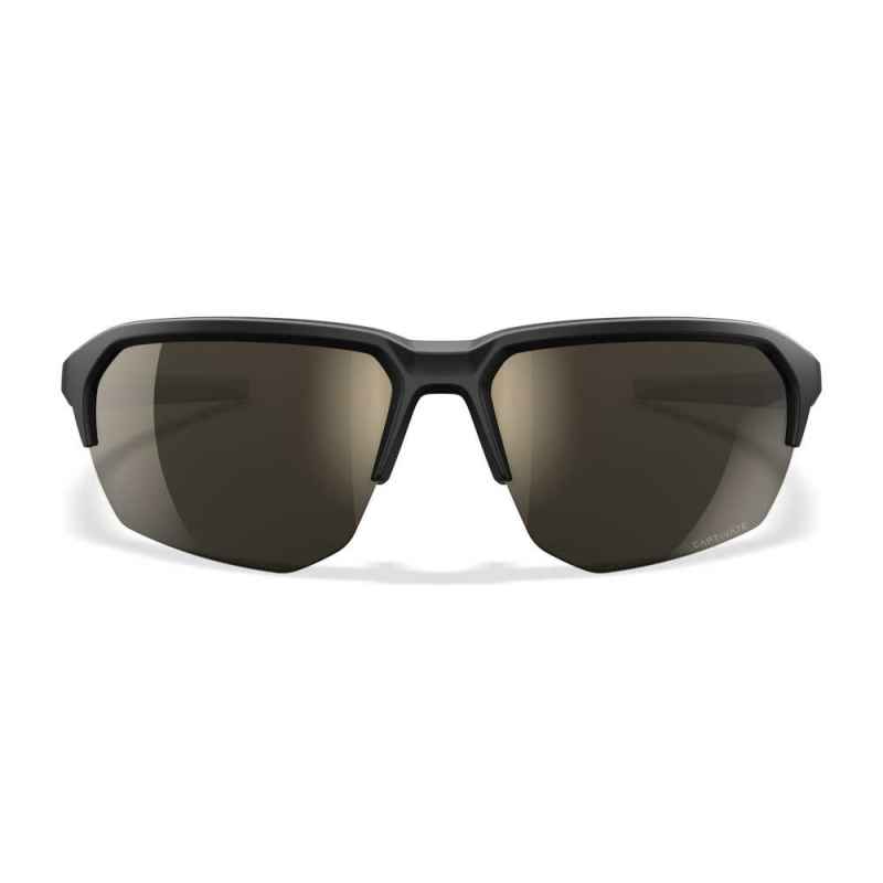 Wiley X Jakl Captivate Tungsten Mirror Matte Black/Tan Frame