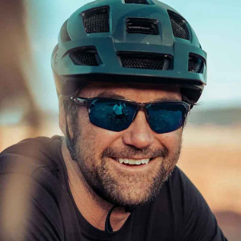 Wiley X Jakl Captivate Polarisierend Blue Mirror Gloss Crystal Grey Frame