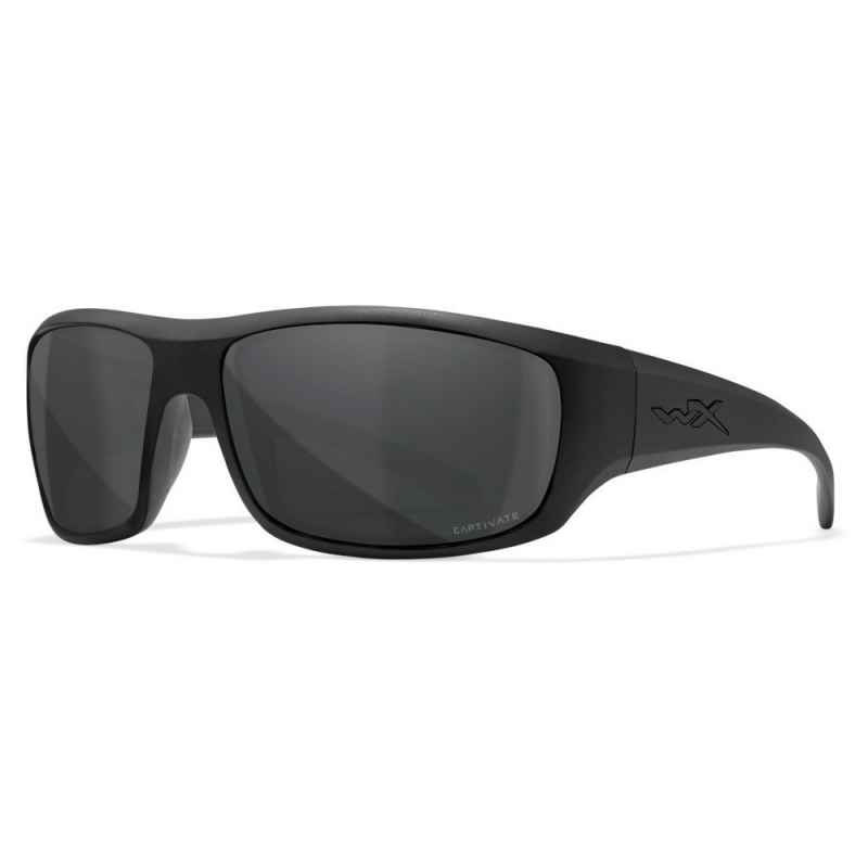 Wiley X - WX Omega Captivate Grey Matte Black Frame  Sunglasses