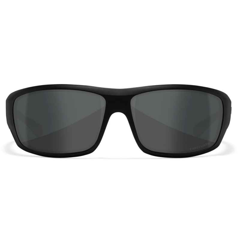 Wiley X - WX Omega Captivate Grey Matte Black Frame  Sunglasses