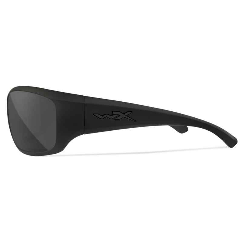 Wiley X - WX Omega Captivate Grey Matte Black Frame  Sunglasses