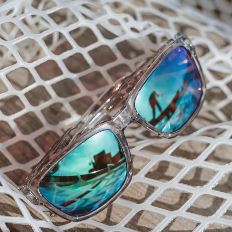 Wiley X - Trek Captivate Green Mirror Gloss Crystal Light Grey Frame Sonnenbrille