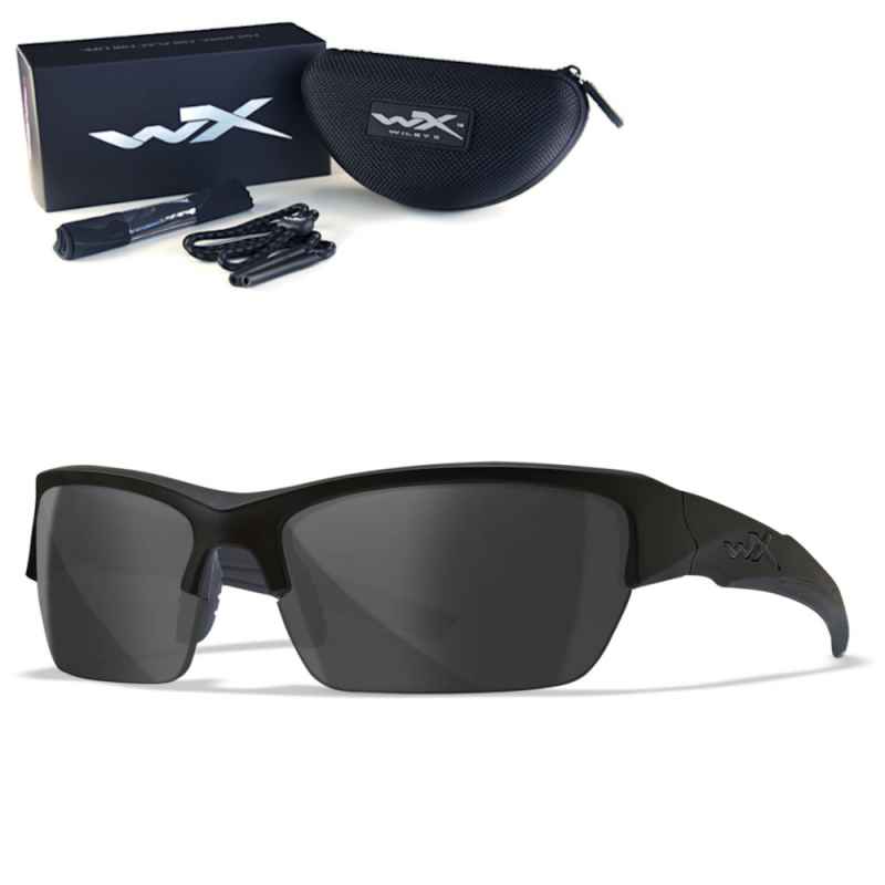 Wiley X - Valor 2.5 Black Ops Smoke Grey Matte Black Frame  Sunglasses