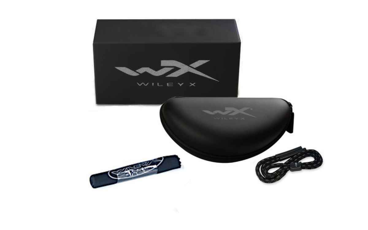 Wiley X - Valor 2.5 Polarized Black Ops Grey Matte Black Frame Sunglasses