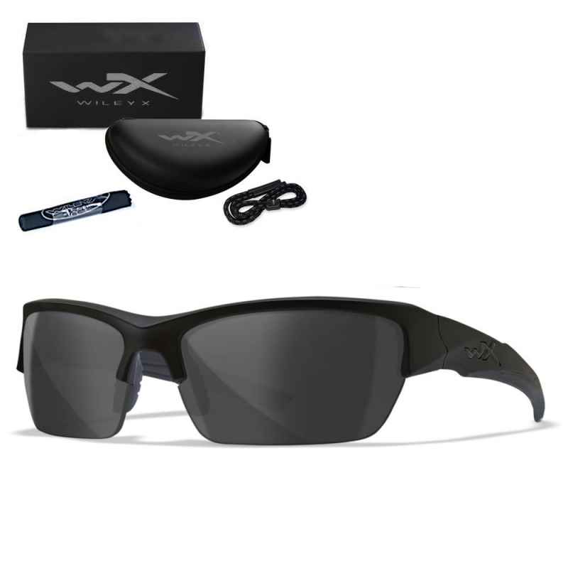 Wiley X - Valor 2.5 Polarized Black Ops Grey Matte Black Frame