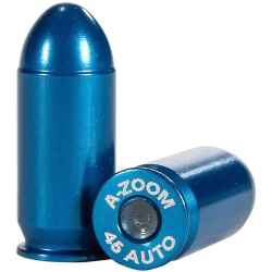 A-Zoom Pufferpatronen .45 ACP 10er Pack - Blue
