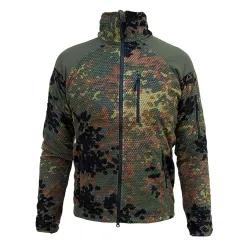 Anton-Blöchl-Grid-Fleece-Jacke-Operator-Flecktarn-Vorne