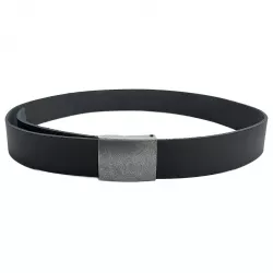 Mil-Tec BW Hosengürtel Leder Schwarz
