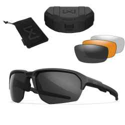 Wiley X Jakl Clear/Grey/Light Rust Matte Black Frame